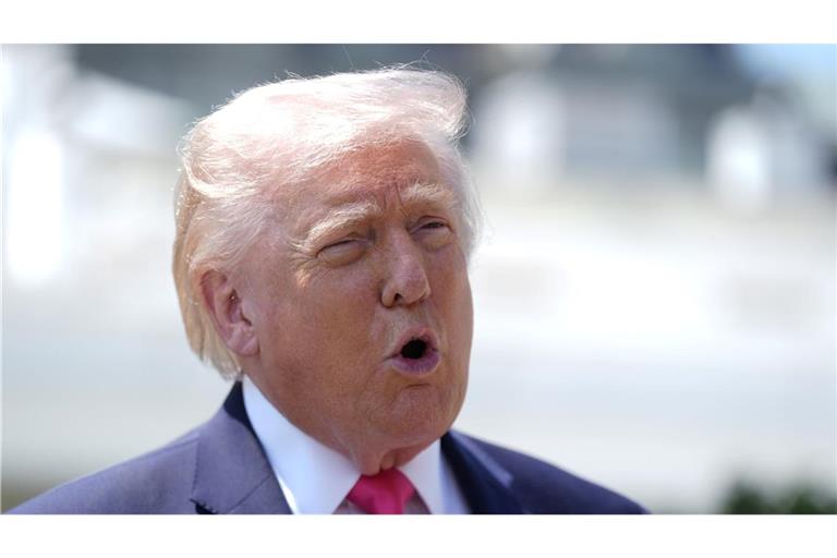 Trump rechnet bald mit einem Deal mit dem Iran.