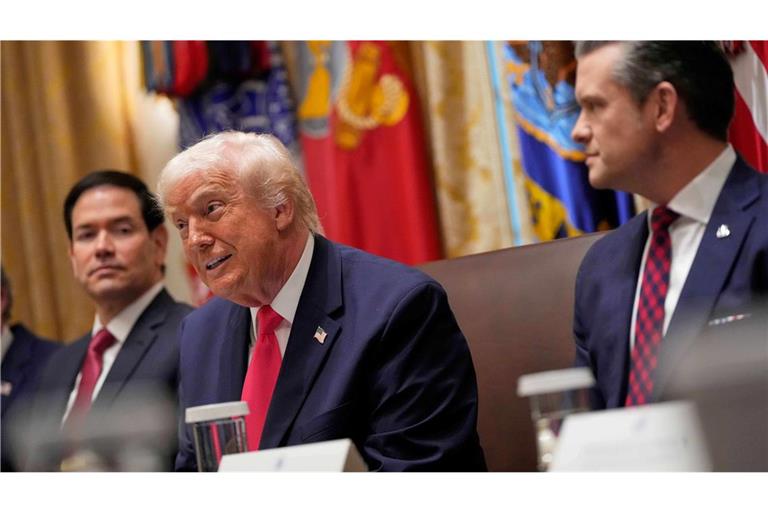 Trump sagt, nicht nur Venezuela könne angegriffen werden.