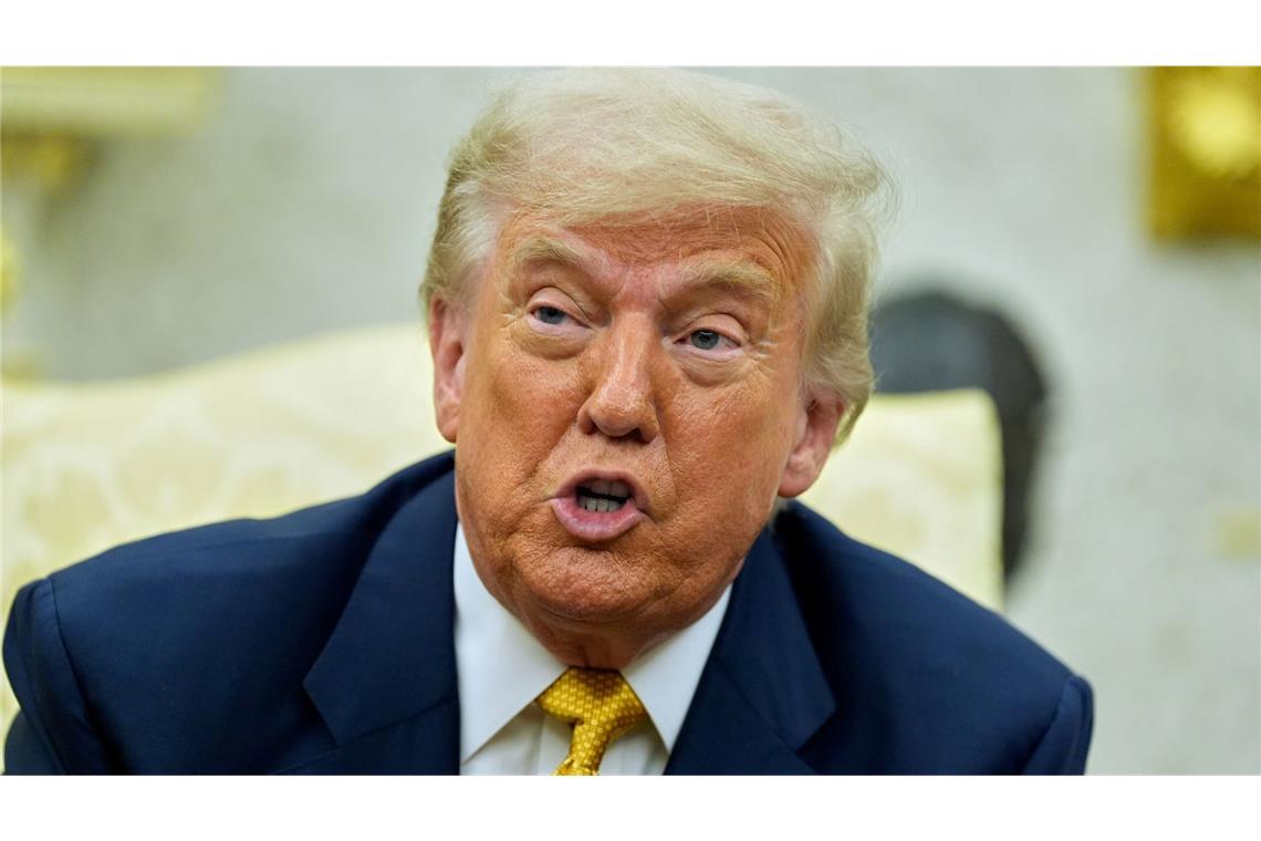Trump selbst ist als Trinker zuckerfreier Diet Coke bekannt. (Archivbild)