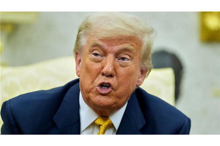 Trump selbst ist als Trinker zuckerfreier Diet Coke bekannt. (Archivbild)