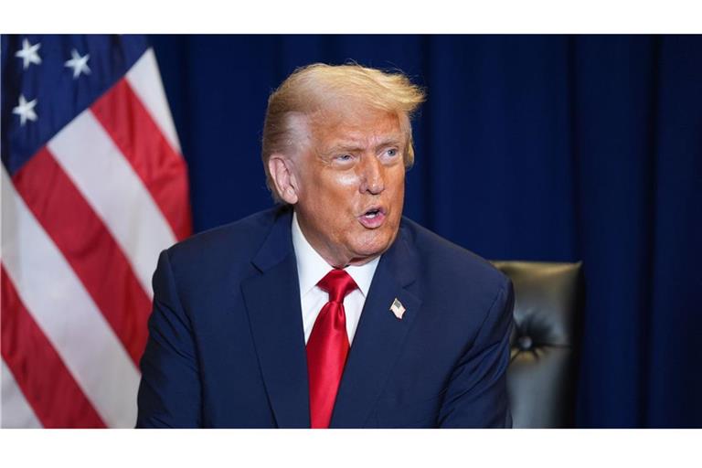 Trump signalisiert Widerstand gegen eine Annexion des Westjordanlands durch Israel (Archivfoto).