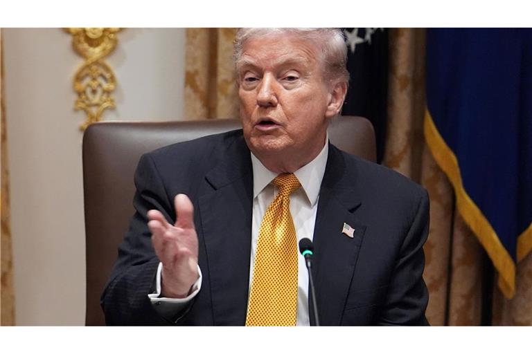 Trump spricht wieder über ein mögliches Treffen mit Putin.