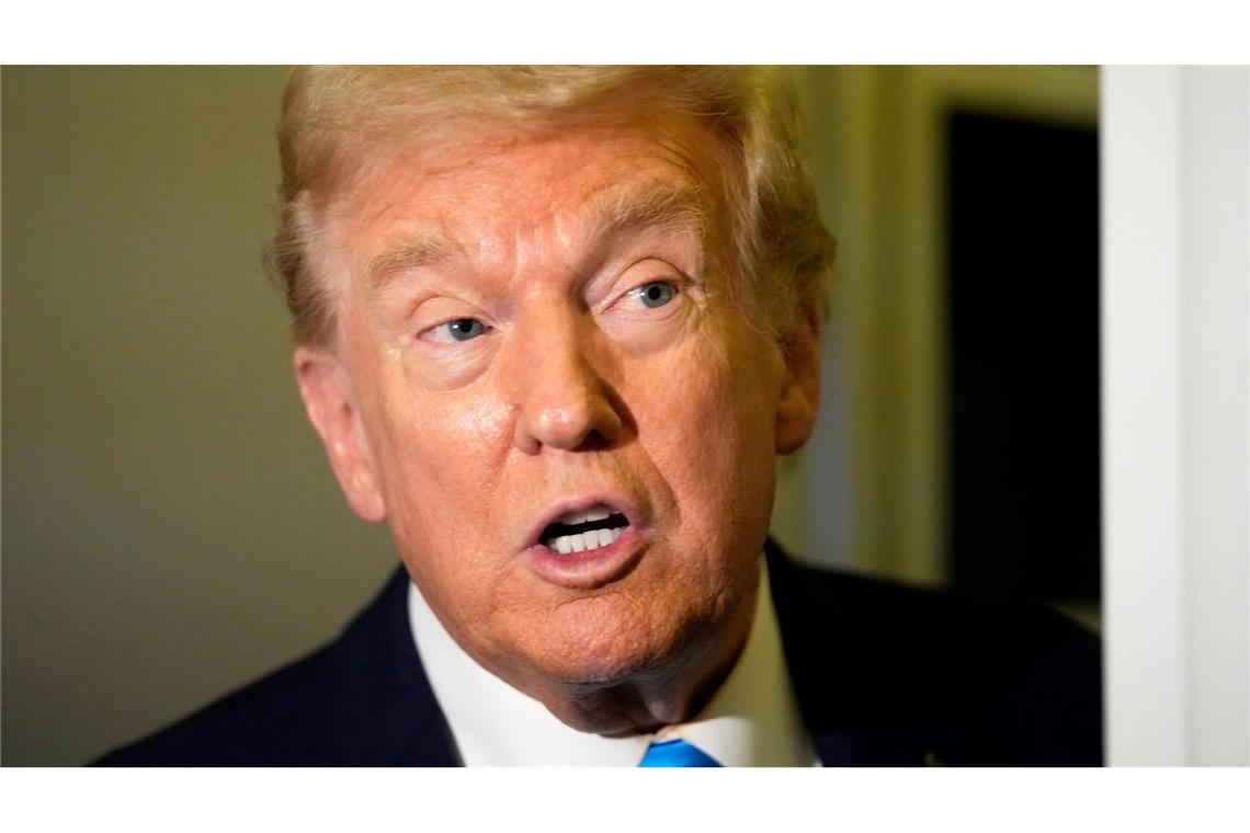 Trump stellt sich hinter das Vorgehen der ICE-Behörde.