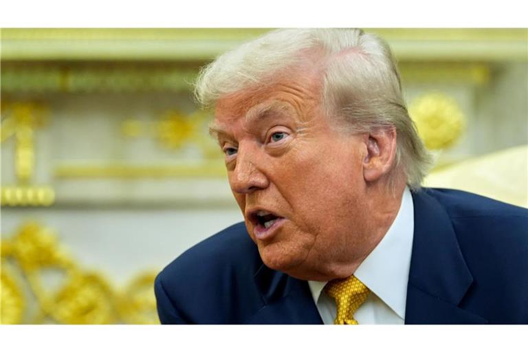 Trump stichelt schon länger gegen den früheren US-Präsidenten Obama.