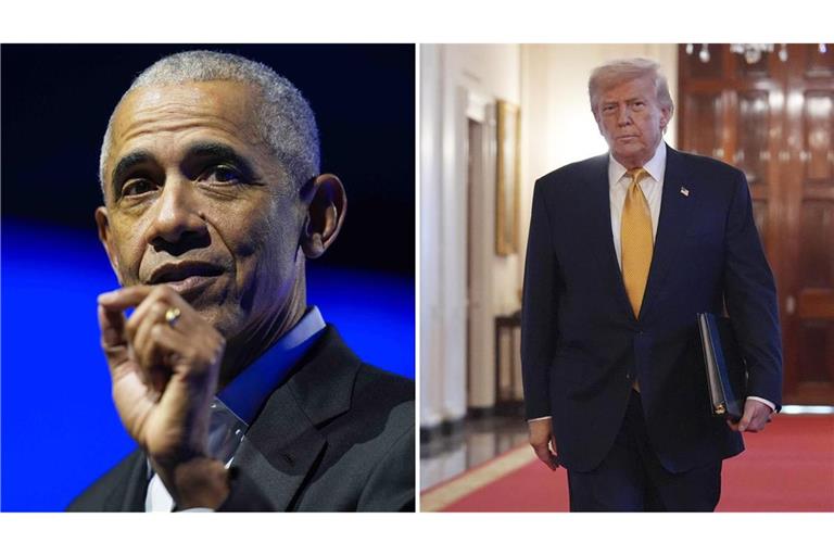 Trump teilt gegen Ex-Präsident Obama aus.