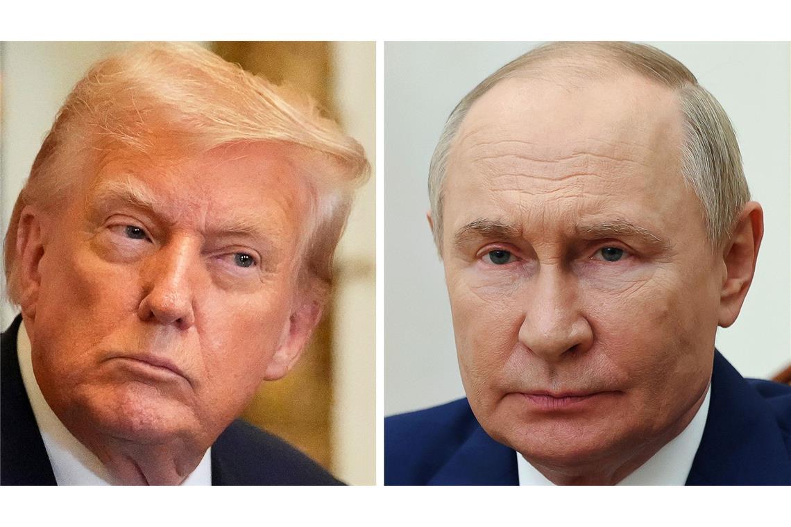 Trump und Putin wollen sich erstmals persönlich treffen, um über eine Beendigung des russischen Angriffskrieges gegen die Ukraine zu sprechen.