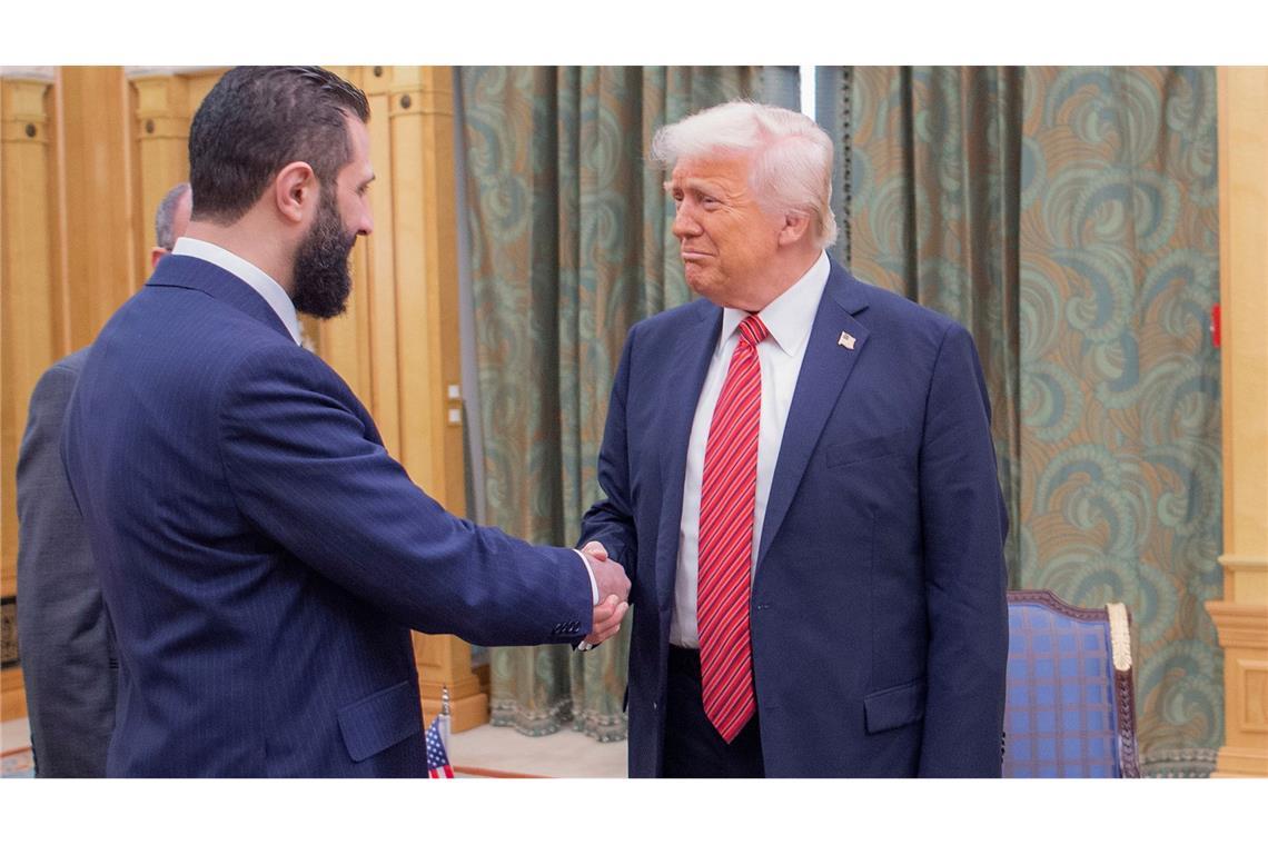 Trump und Syriens Übergangspräsident Al-Scharaa treffen sich in der US-Hauptstadt. (Archivbild)