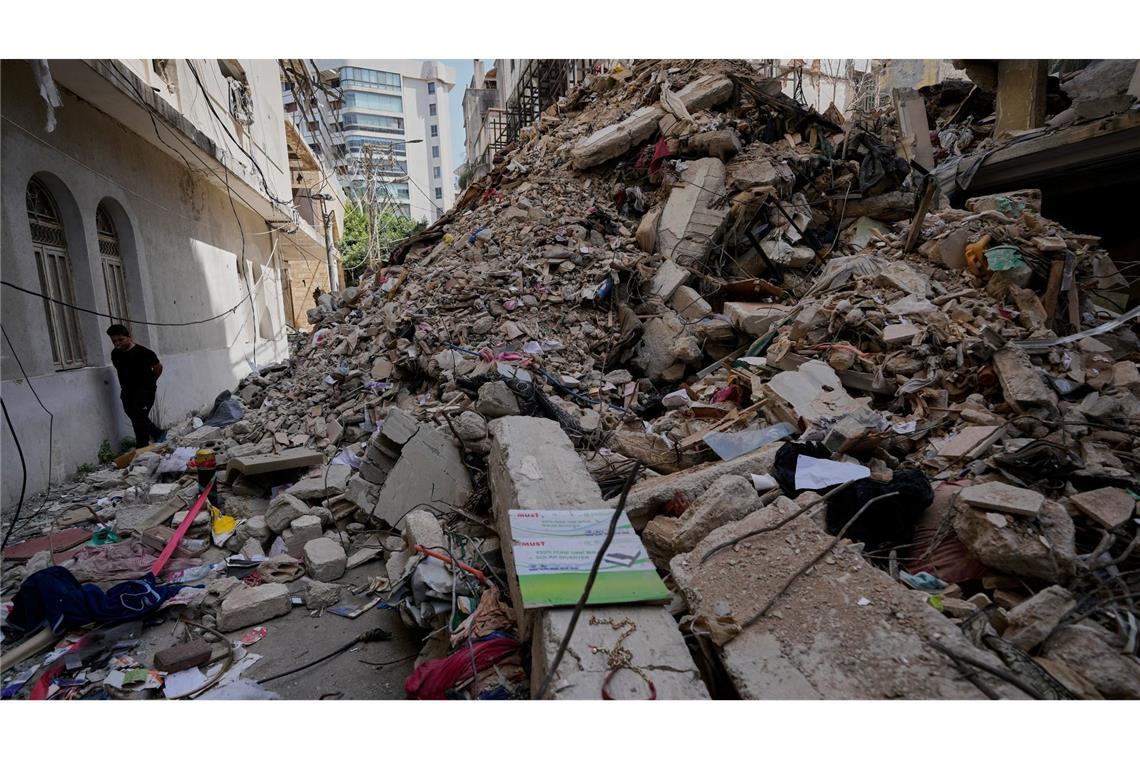 Trump verkündet eine Verlängerung der Waffenruhe zwischen Israel und Libanon um drei Wochen. (Archivbild)