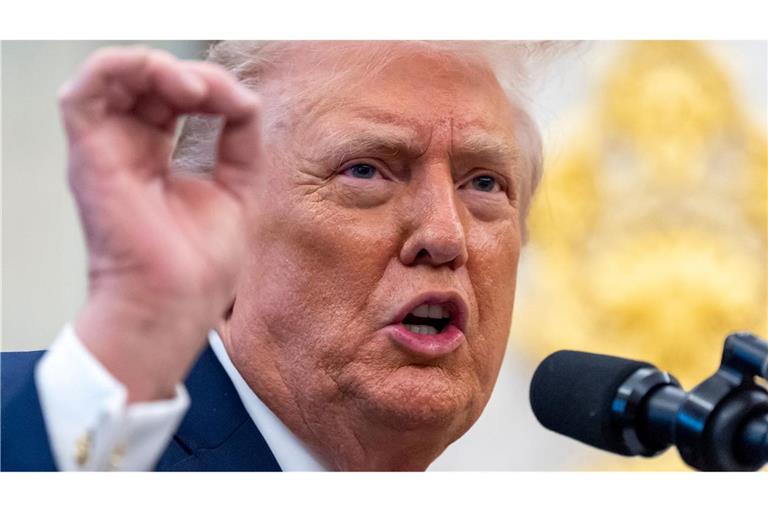 Trump verschärft seine Rhetorik gegenüber Venezuela.