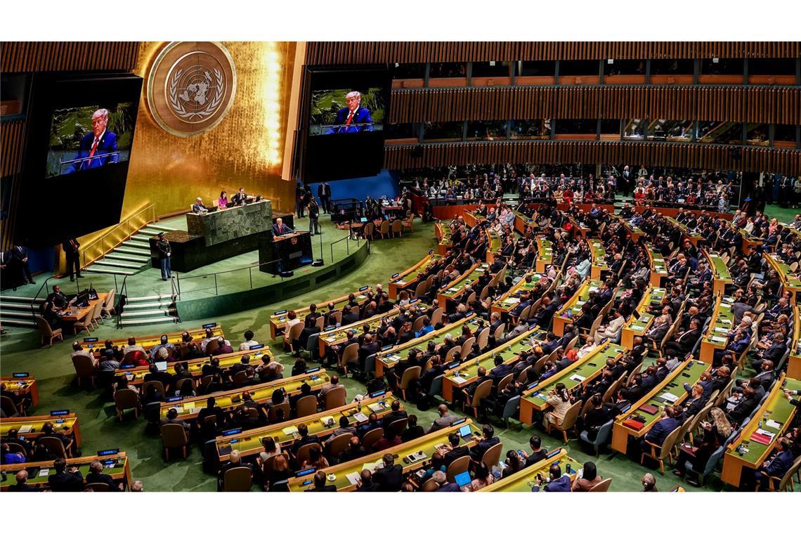 Trump vor der UN-Vollversammlung