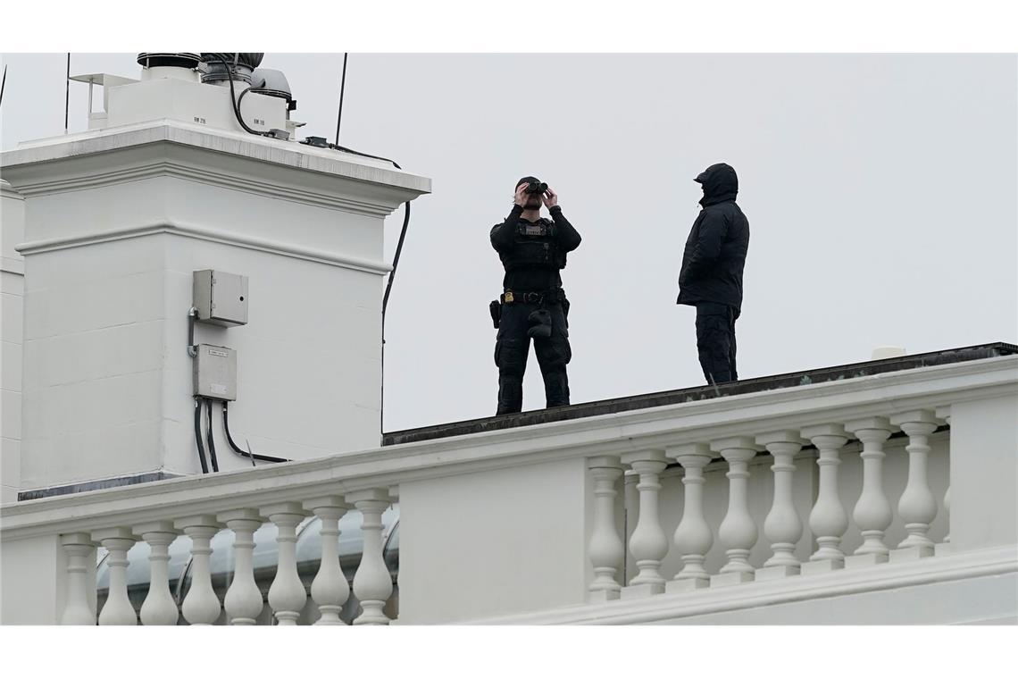 Beamte töten Schützen beim Weißen Haus - Passant verletzt