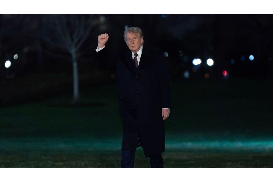 Trump will, dass die Straße von Hormus wieder sicher befahrbar wird.