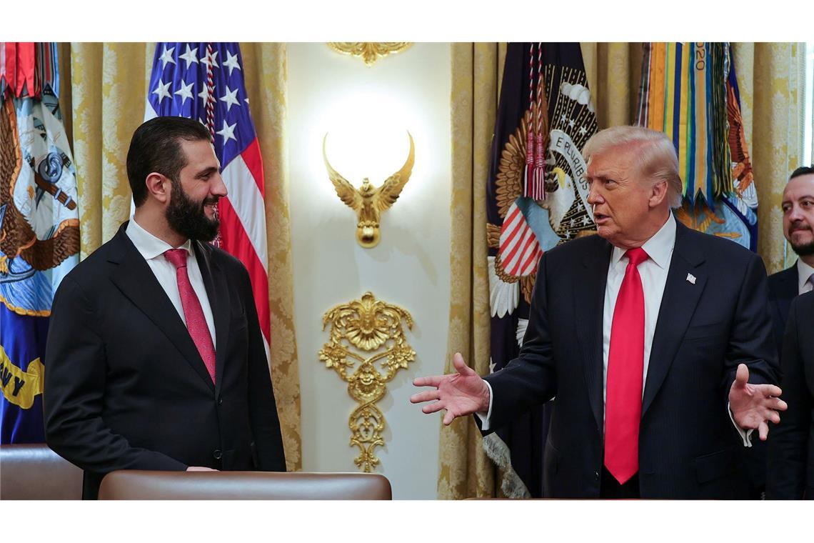 Trump will nach eigenen Worten, dass Syrien ein erfolgreiches Land wird.