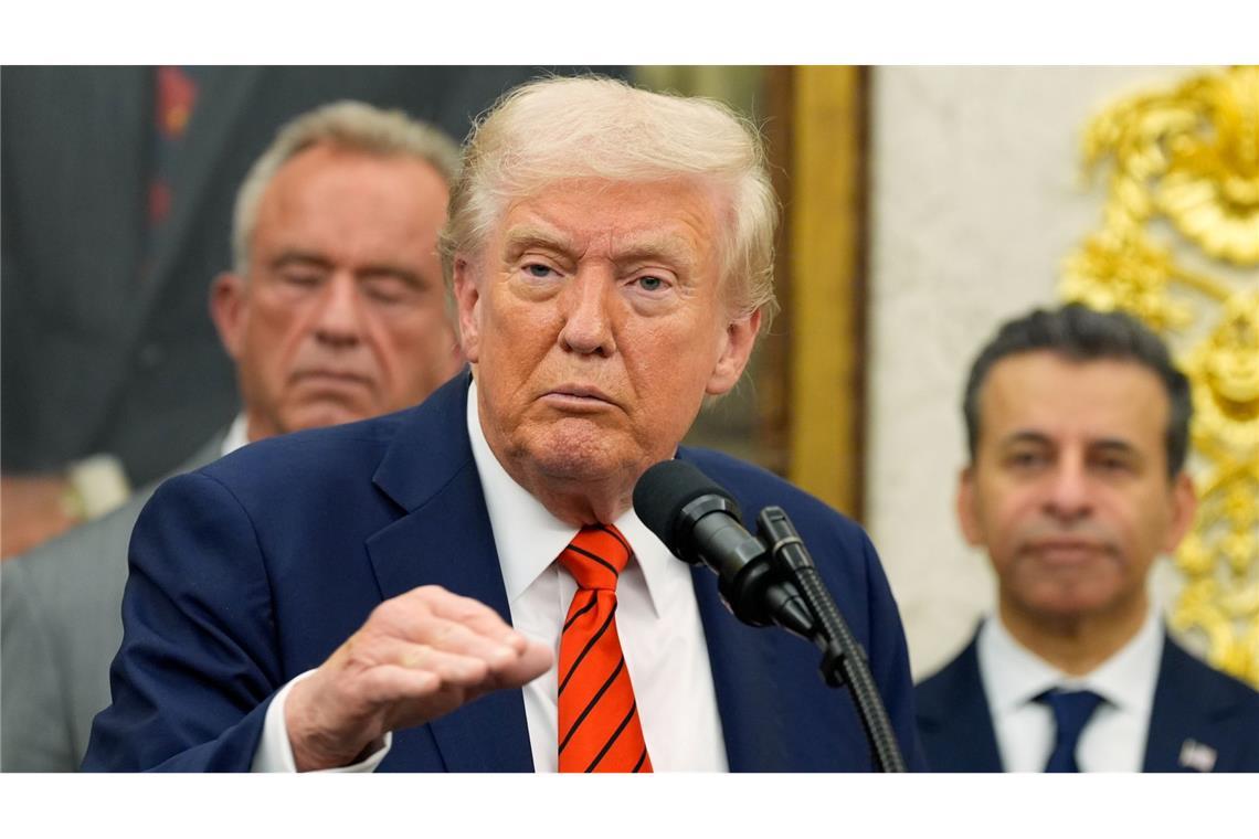 Trump will Rede vor israelischem Parlament halten Trump will sowohl nach Israel als auch nach Kairo reisen.