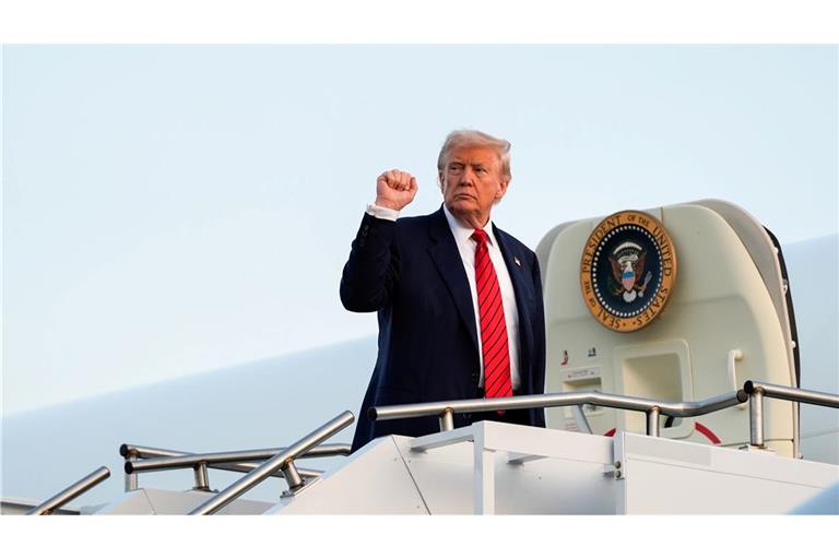 Trump wird Putin in der Stadt Anchorage treffen. (Archivbild)