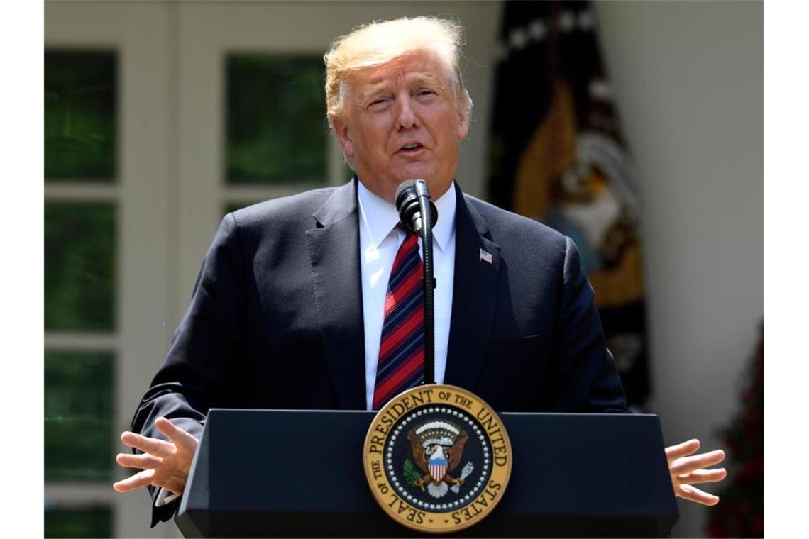 Trump will Zusammenarbeit mit Demokraten aufkündigen Trump wirft den Demokraten vor, die Russland-Untersuchungen über die Beeinflussung der Präsidentschaftswahl 2016 angestoßen zu haben, um ihn zu stürzen. Foto: Susan Walsh/AP