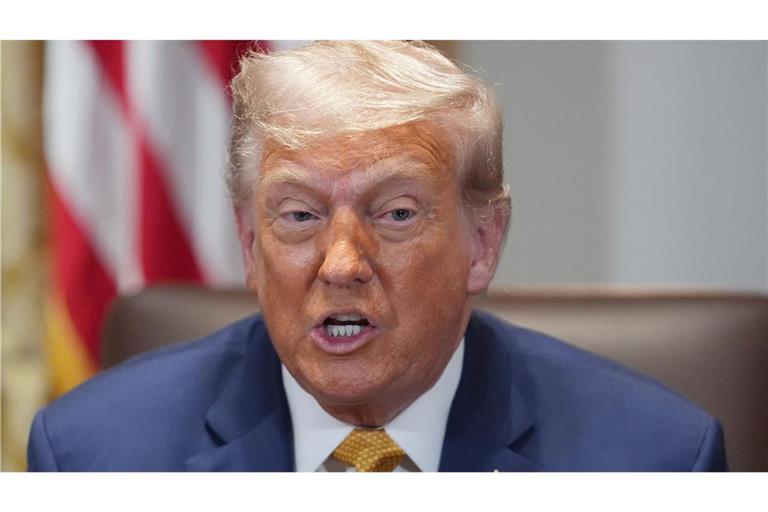 Trump wirft Putin vor, eine Menge Blödsinn zu erzählen.