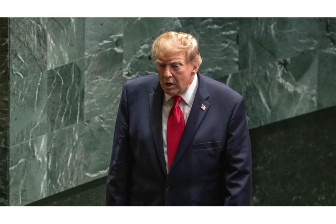 Trumps Aussagen auf Reporternachfragen legten nahe, dass sein US-Chefunterhändler Steve Witkoff und sein Schwiegersohn Jared Kushner an dem Treffen in New York teilnahmen. (Archivbild)