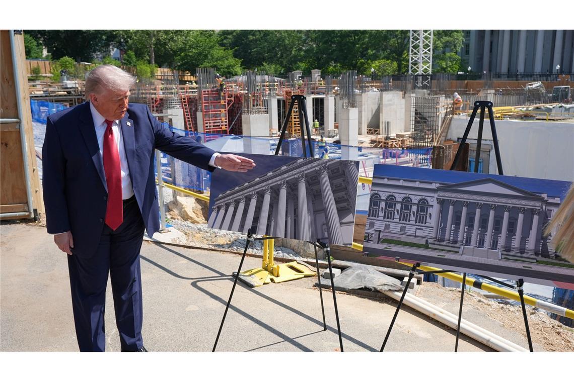 Trumps Pläne für den Ballsaal (Archivbild).