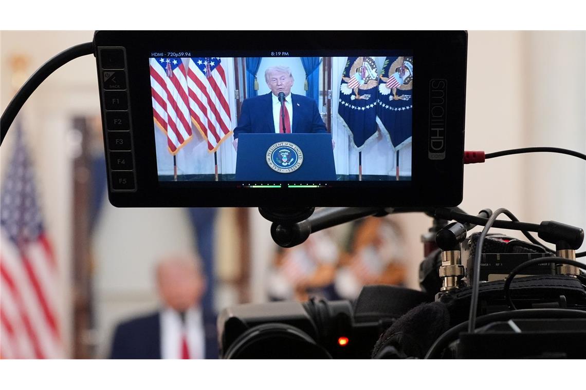 Trumps Rede löste bei Iranerinnen und Iranern Empörung aus.