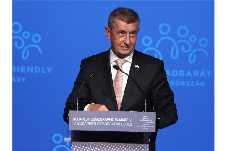 Tschechiens Ministerpräsident Andrej Babis ist von den Enthüllungen der „Pandora Papers“ betroffen. Foto: Laszlo Balogh/AP/dpa/Symbolbild