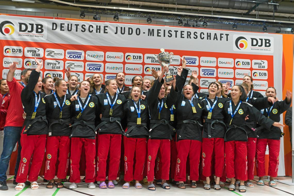 TSG Backnang Judofrauen Foto: Cedrik Strupp