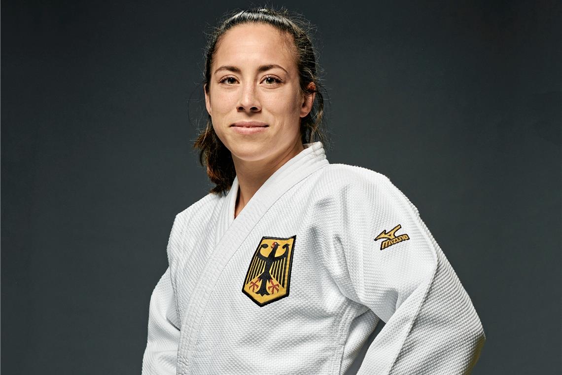 Ohne Ehrgeiz und Disziplin geht nichts TSG-Judoka Katharina Menz war 2021 für Deutschland in Tokio im Einsatz. Foto: M. Haupt