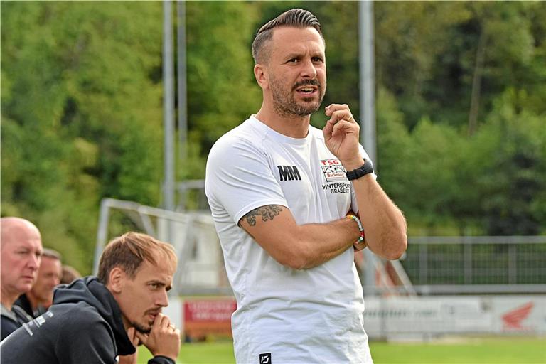 TSG-Trainer Mario Marinic trifft mit seinem Team am Samstag auf die Mannschaft seines Freundes Zlatko Blaskic. Archivfoto: Tobias Sellmaier