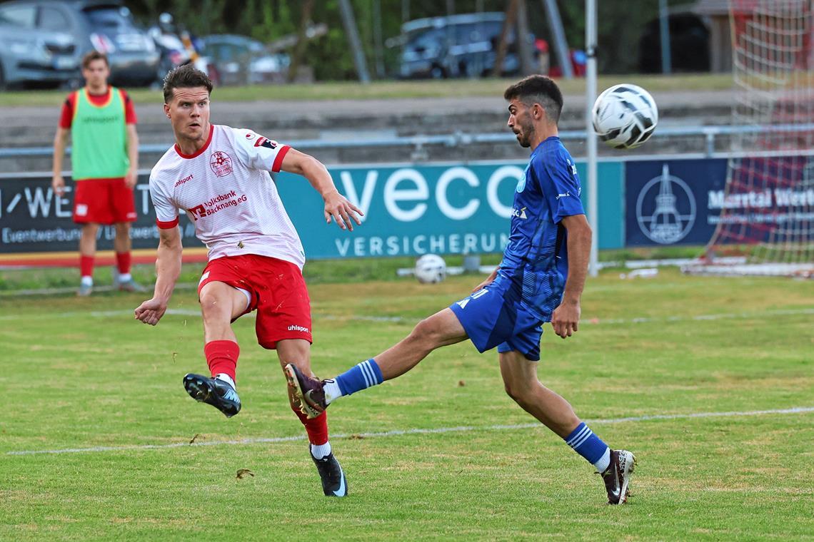 TSG-Zugang Lukas Böhm hat drei Jahre lang für den heutigen Gegner FSV 08 Bietigheim-Bissingen gespielt. Foto: Alexander Hornauer