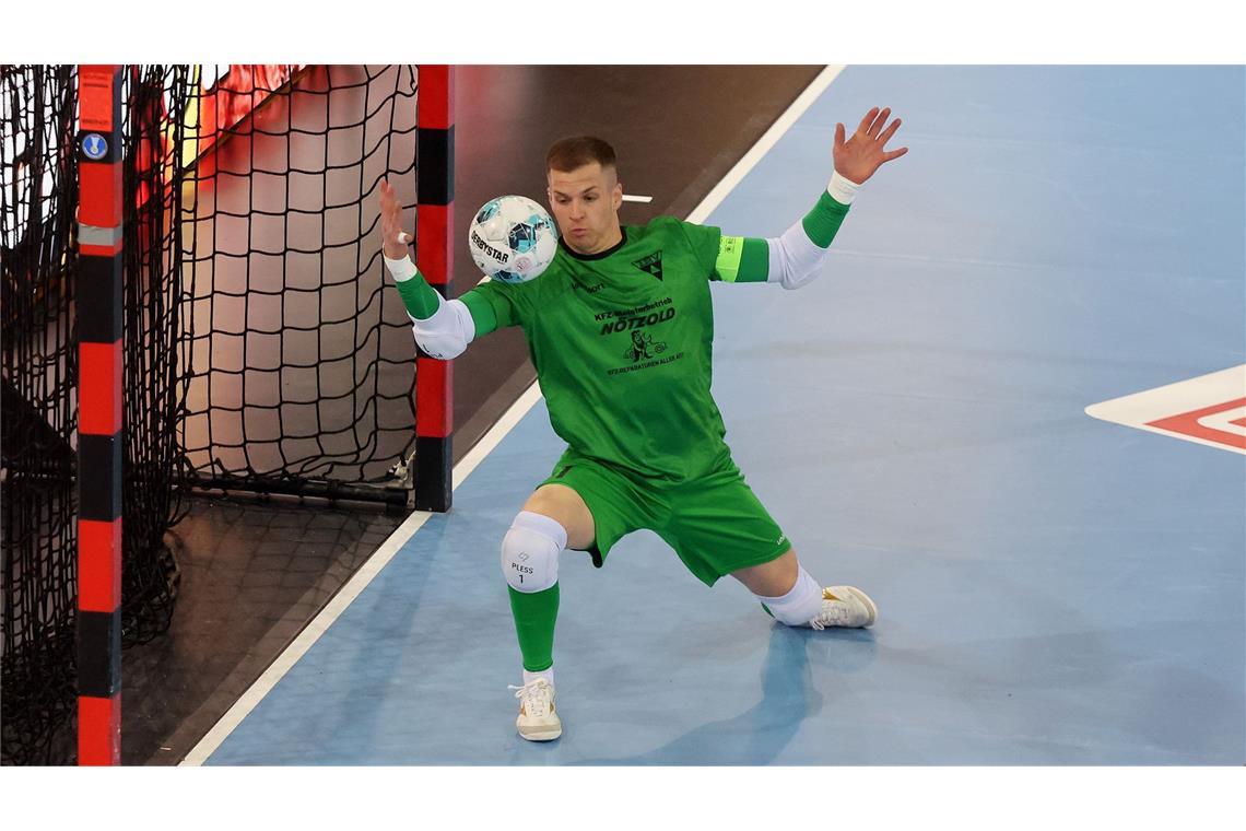 TSV-Keeper Philipp Pless zeigte starke Paraden.