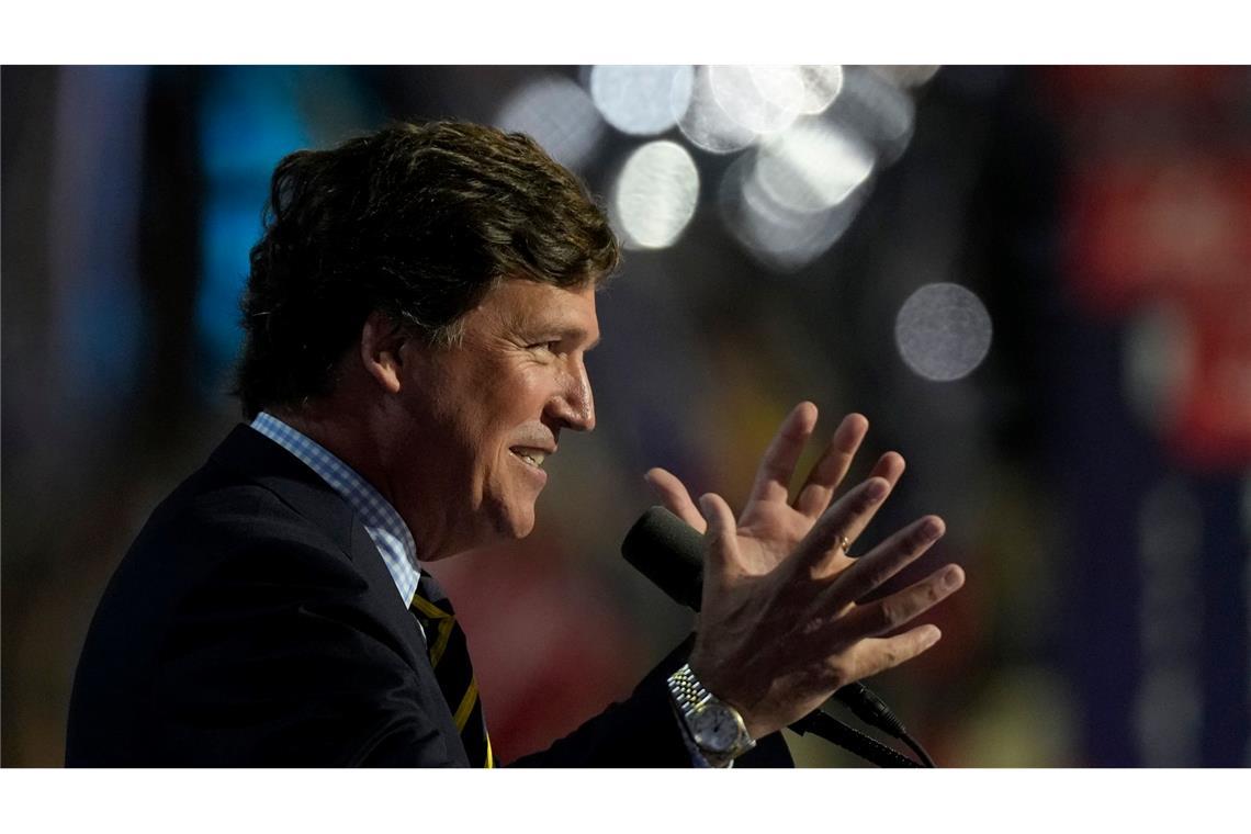 Tucker Carlson kritisiert Trump scharf (Archivbild).
