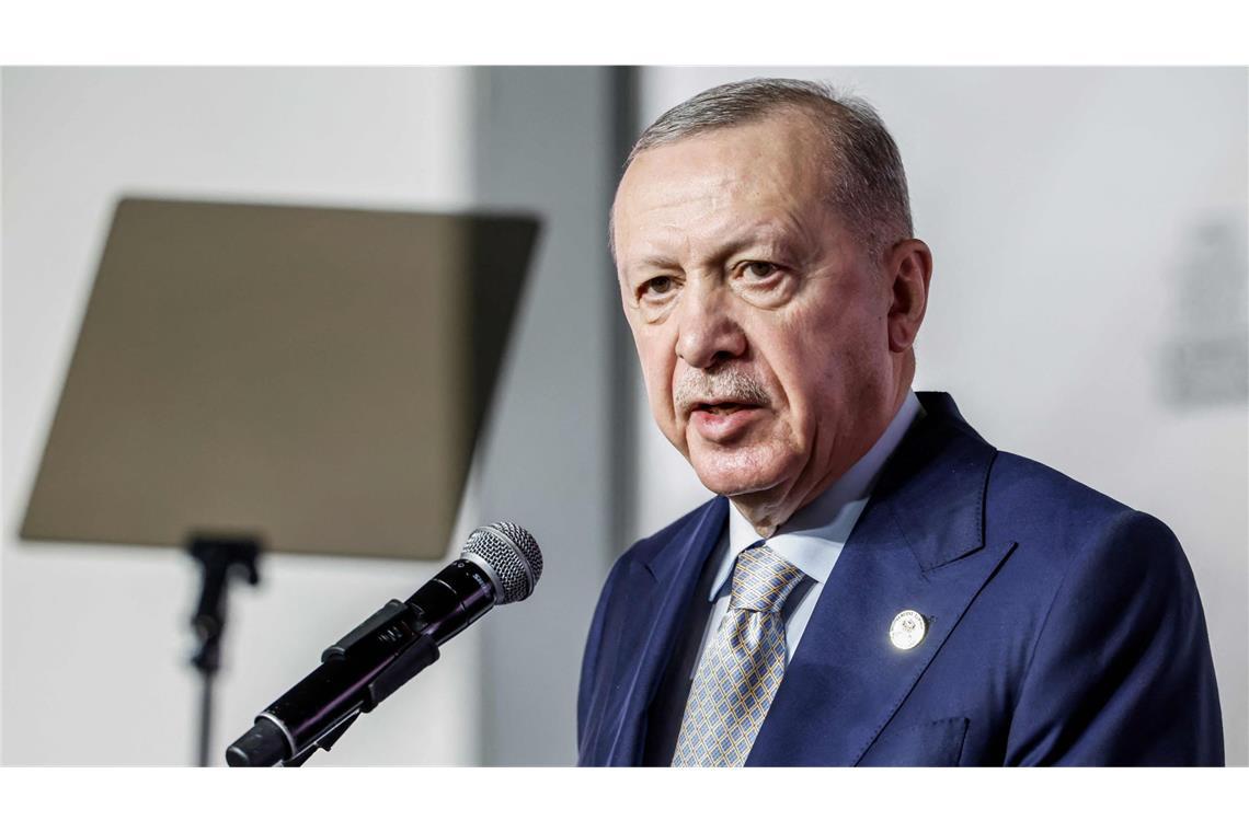 Türkischer Präsident Recep Tayyip Erdoğan: In der Türkei ist ein Korrespondent der Deutschen Welle (DW) wegen des Vorwurfs der „Präsidentenbeleidigung“  festgenommen worden (Archivfoto).