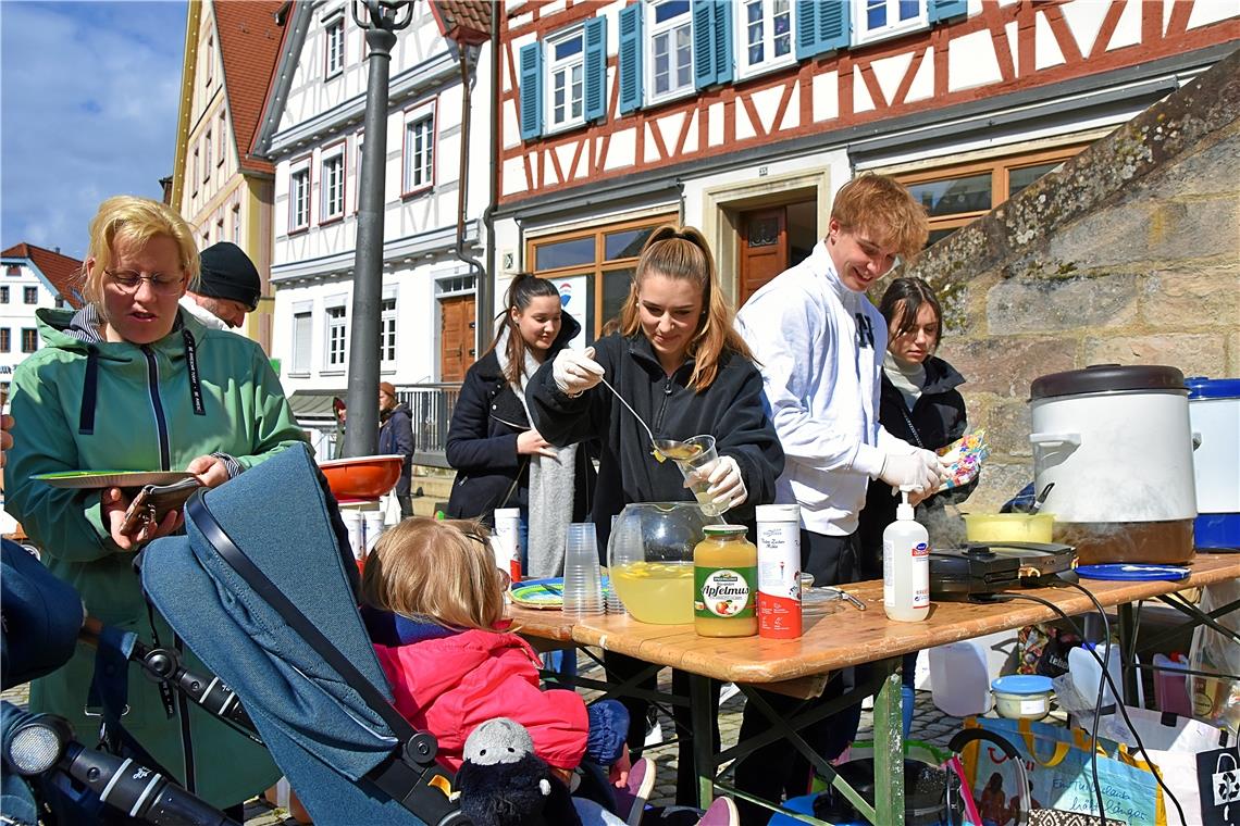 Tulpenfrühling in Backnang.