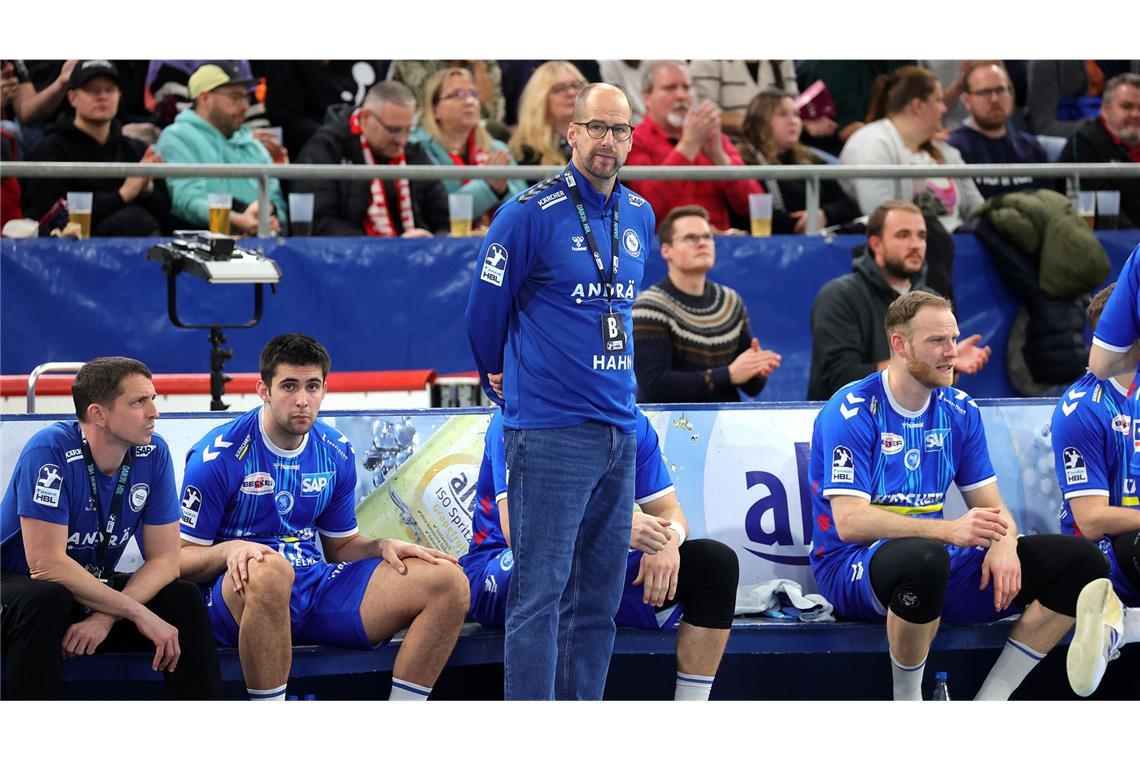 Lenny Rubins Gewaltwurf entscheidet Handball-Derby TVB-Coach Jürgen Schweikardt