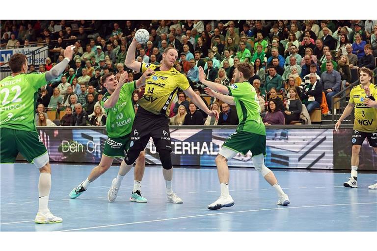 TVB-Rückraumspieler Lenny Rubin wirft im Spiel bei seinem Ex-Club HSG Wetzlar acht Tore – zum Sieg reicht es nicht.