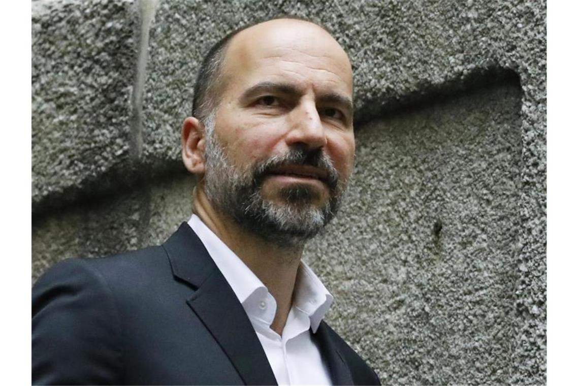 Uber-Chef Dara Khosrowshahi hatte einen Stopp des Dienstes angekündigt - und zwar zunächst bis November. Foto: Mark Lennihan/AP/dpa