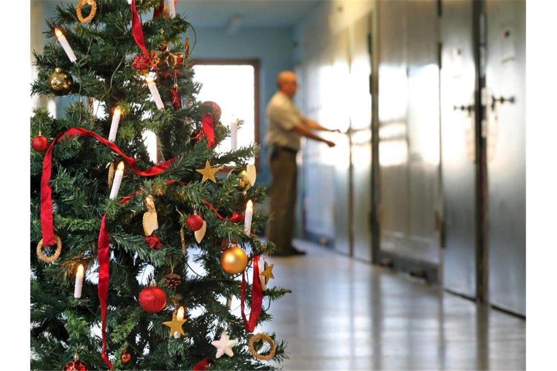 Über 950 Gefangene werden im Zuge der Weihnachtsamnestien freigelassen. Foto: Jan Woitas/zb/dpa/Symbolbild/Archiv