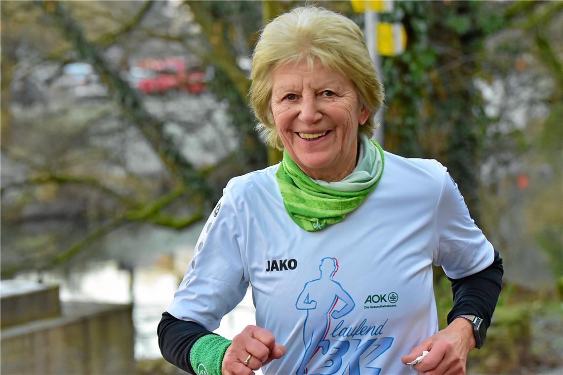 Über die Jahre hat Brigitte Würfel viel Lauferfahrung gesammelt. Archivfoto: Tobias Sellmaier