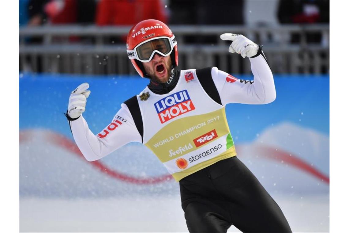 Gewinner und Verlierer des Sportjahres 2019 Überflieger: Skispringer Markus Eisenbichler hatte den besten Winter seiner Karriere. Foto: Hendrik Schmidt/zb/dpa