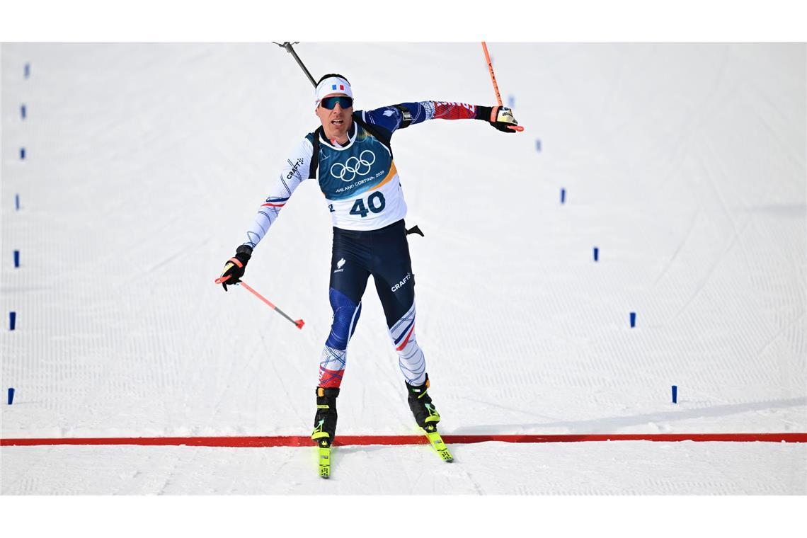 Überlegener Olympiasieger: Quentin Fillon Maillet.