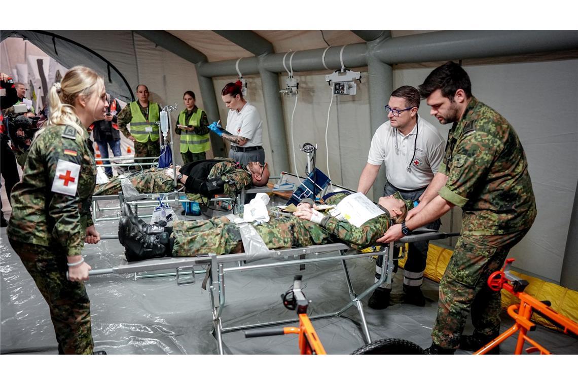 Übung "Medic Quadriga" der Bundeswehr