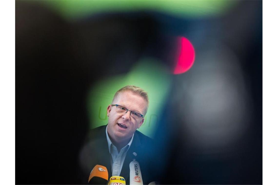 Personal-Querelen bei Gewerkschaft Ufo Ufo-Chef Nicoley Baublies will von seinem Posten zurücktreten. Foto: Frank Rumpenhorst