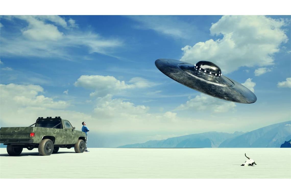 UFOs sind eine beliebtes Verschwörungsmotiv.