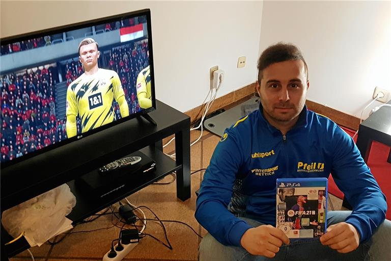 Ufuk Günerli spielt in Lissabon für den TSV Althütte beim BKZ-FIFA-Cup mit. Foto: privat