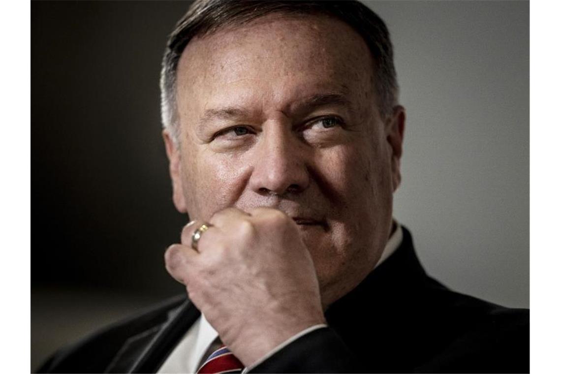 Wie du mir, so ich dir: China schließt US-Konsulat Uiguren-Verfolgung: US-Außenminister Mike Pompeo erneuert seine Kritik an China. Foto: Mads Claus Rasmussen/Pool /AP /dpa