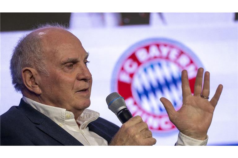 Uli Hoeneß, Ehrenpräsident des FC Bayern München (Archivbild).