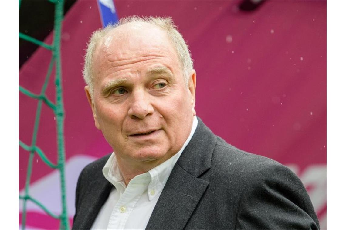 Uli Hoeneß ist der Präsident des FC Bayern München. Foto: Matthias Balk