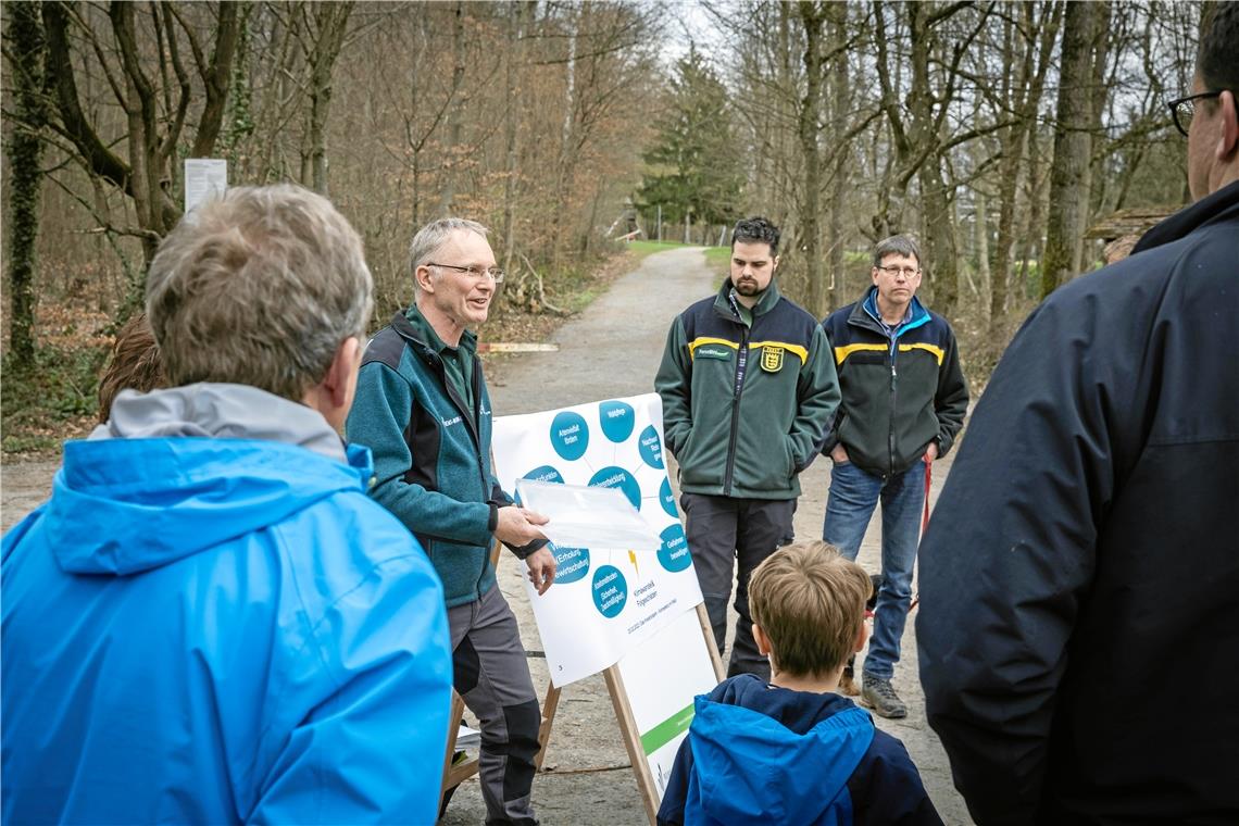 Dialog über die Baumfällungen im Backnanger Plattenwald