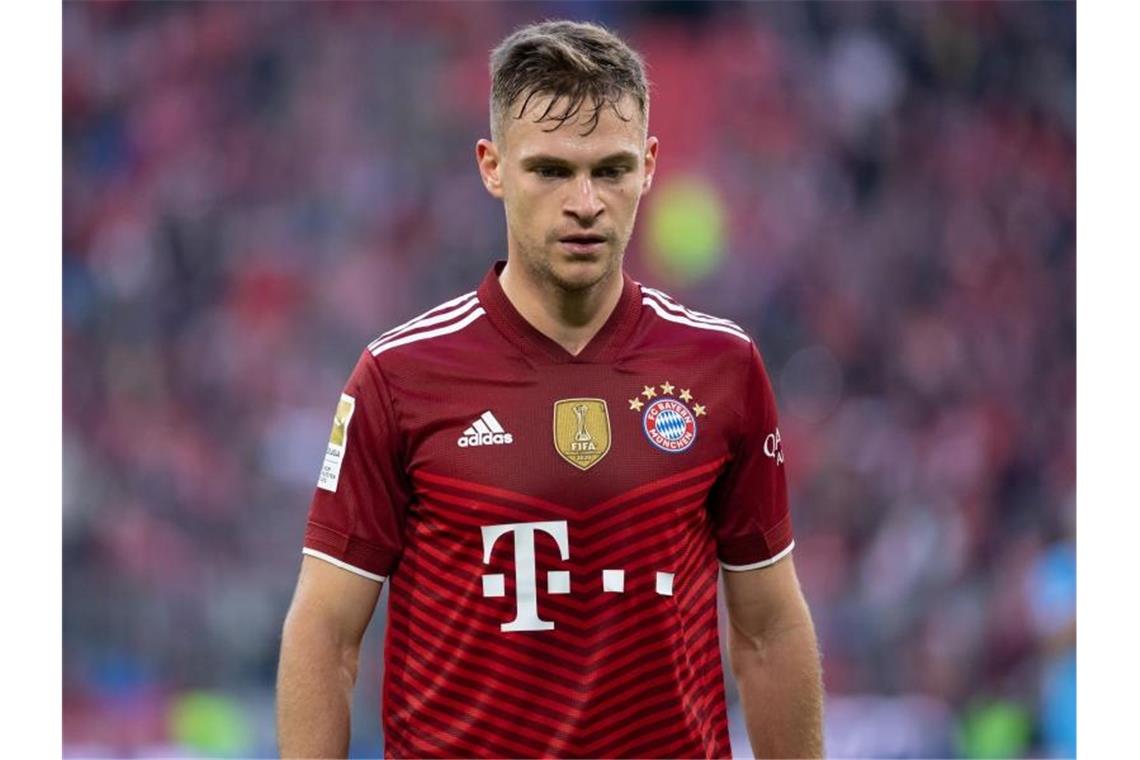 Djokovic, Kimmich & Co: Impfskeptiker im Leistungssport Um den Joshua Kimmich vom FC Bayern entbrannte im Herbst 2021 eine öffentliche Diskussion. Foto: Sven Hoppe/dpa