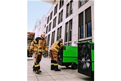 Um die Patientenzimmer im Klinikum Stuttgart warm zu bekommen, musste die Feuerwehr helfen.
